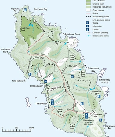 ティリティリマタンギ島のPDFマップ