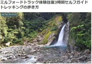 ミルフォードトラック体験往復3時間セルフガイドトレッキングの歩き方ブログ