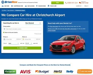 NZのレンタカーを車種別料金比較するならDrivenow.com.auがお勧め