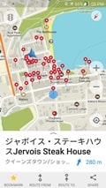 クイーンズタウンでスマホをナビ代わりに使う
